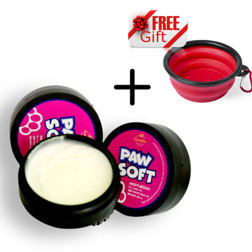 Canophilia Paw Soft Moisturizing Balm for Dogs, All-Season Paw Protection, Non-Slip Formula, 100ml + FREE GIFT