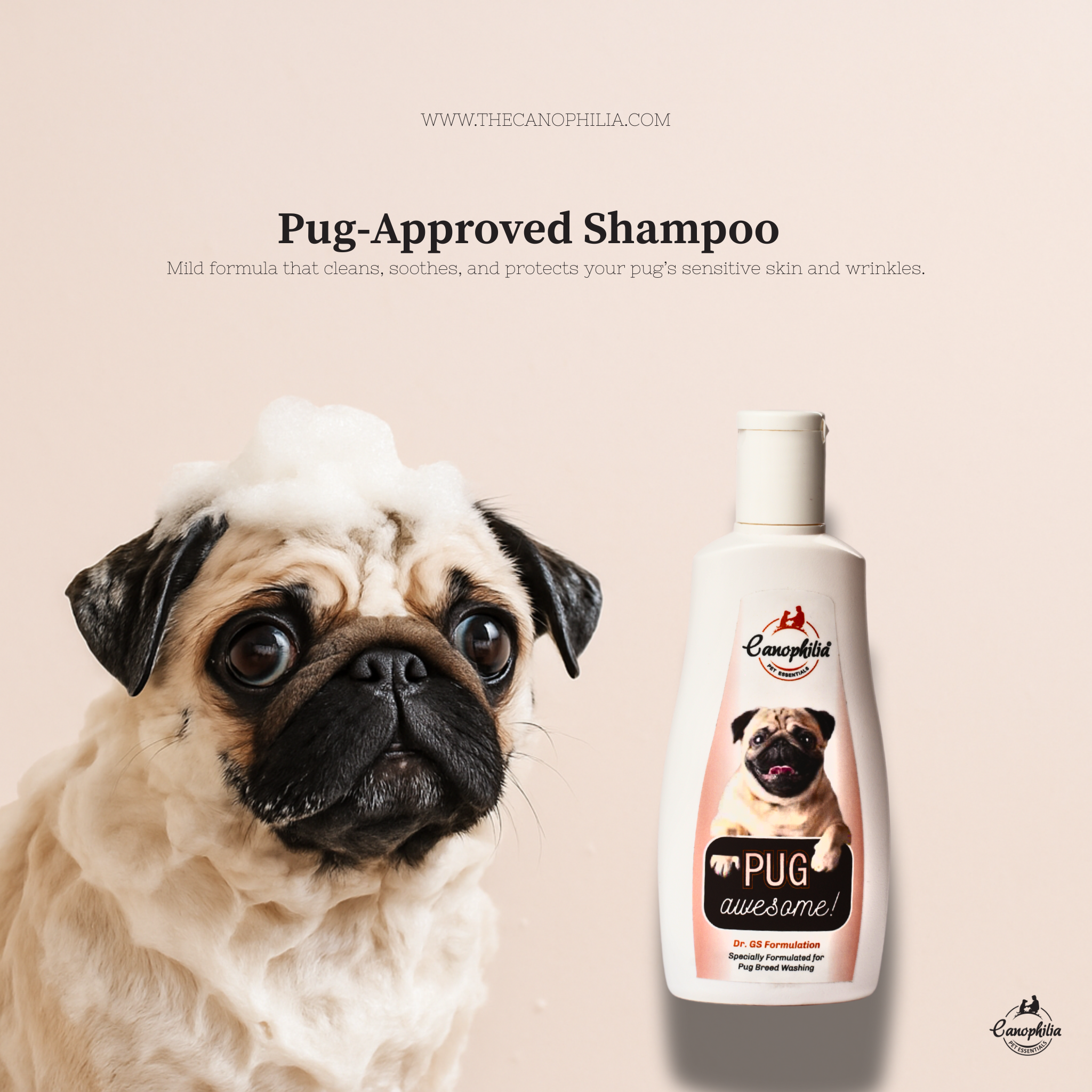 Pug awesome shampoo