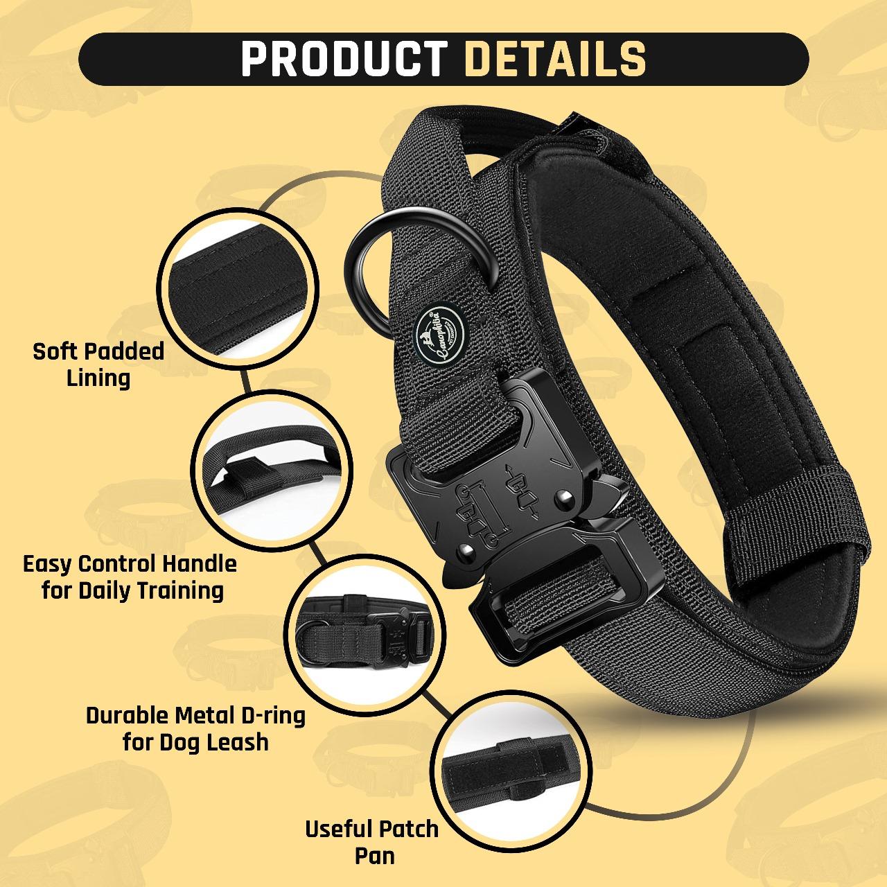 Canophilia Tactical Metal Buckle Collar