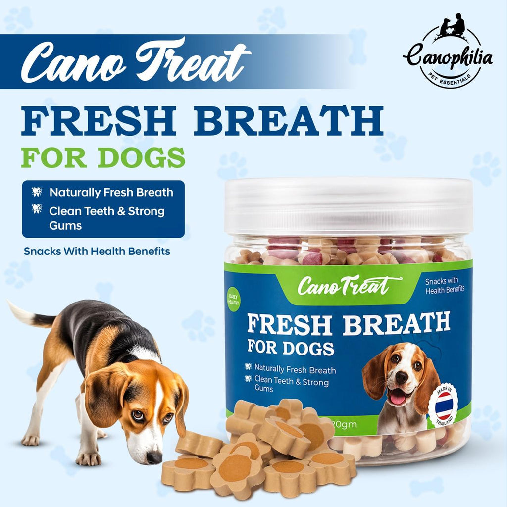 CanoTreat Fresh Breath Dog Treats